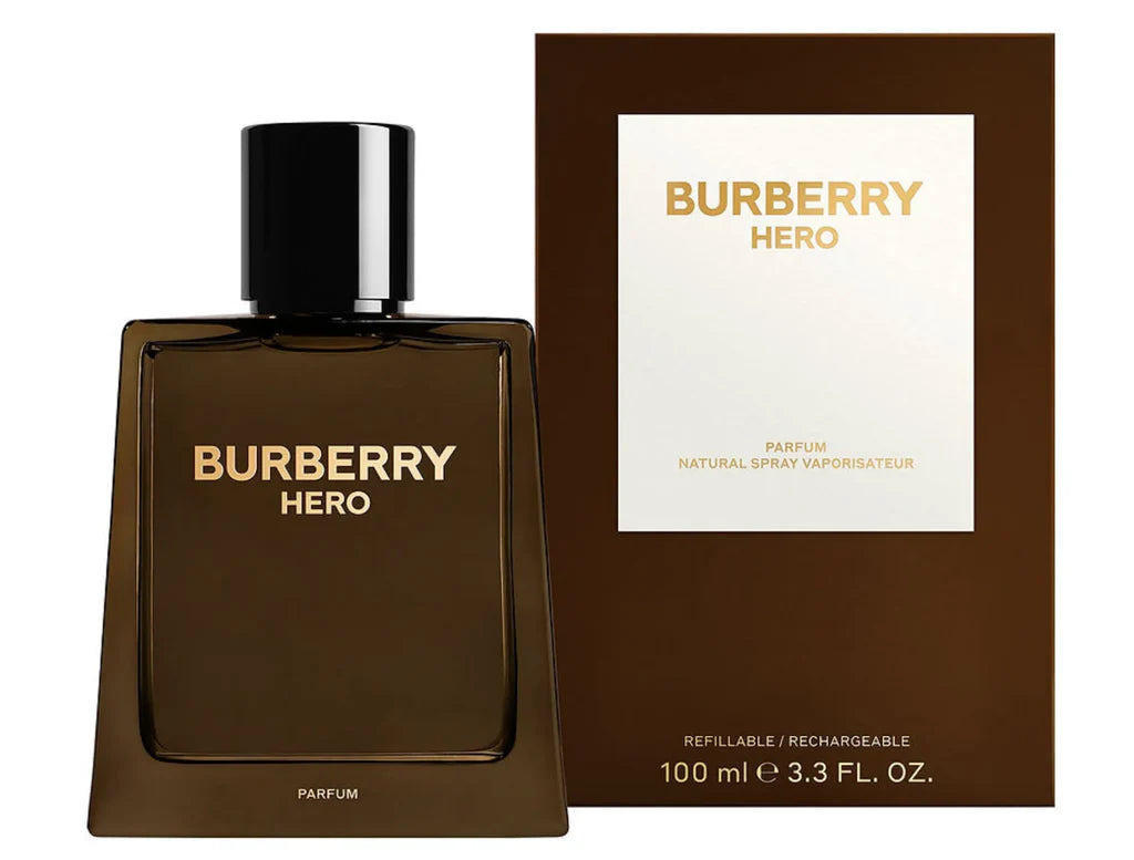 Burberry Hero Parfum for Men EDP 3.4 OZ