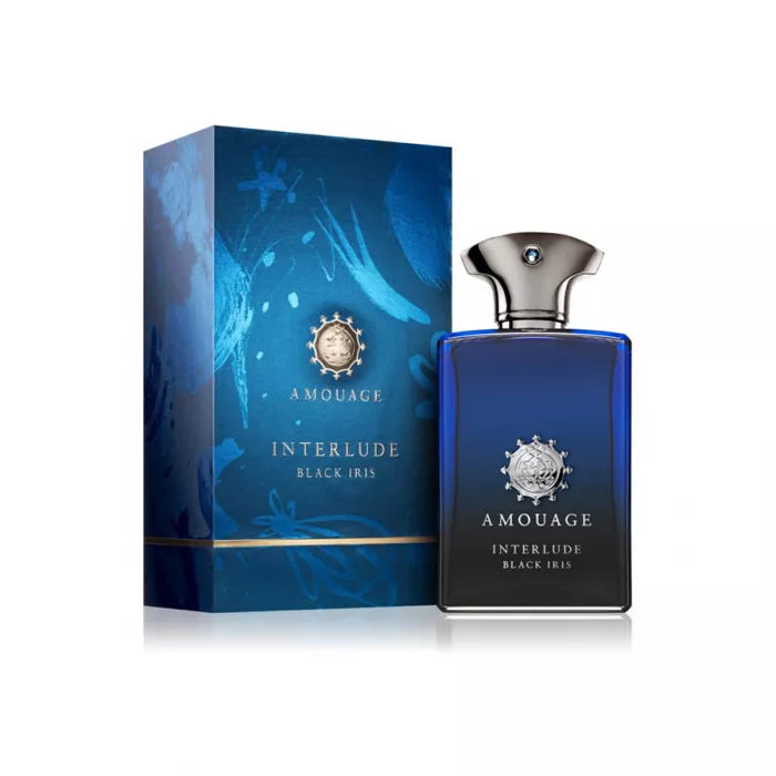 Amouage Interlude Black Iris for Men EDP 3.4 OZ